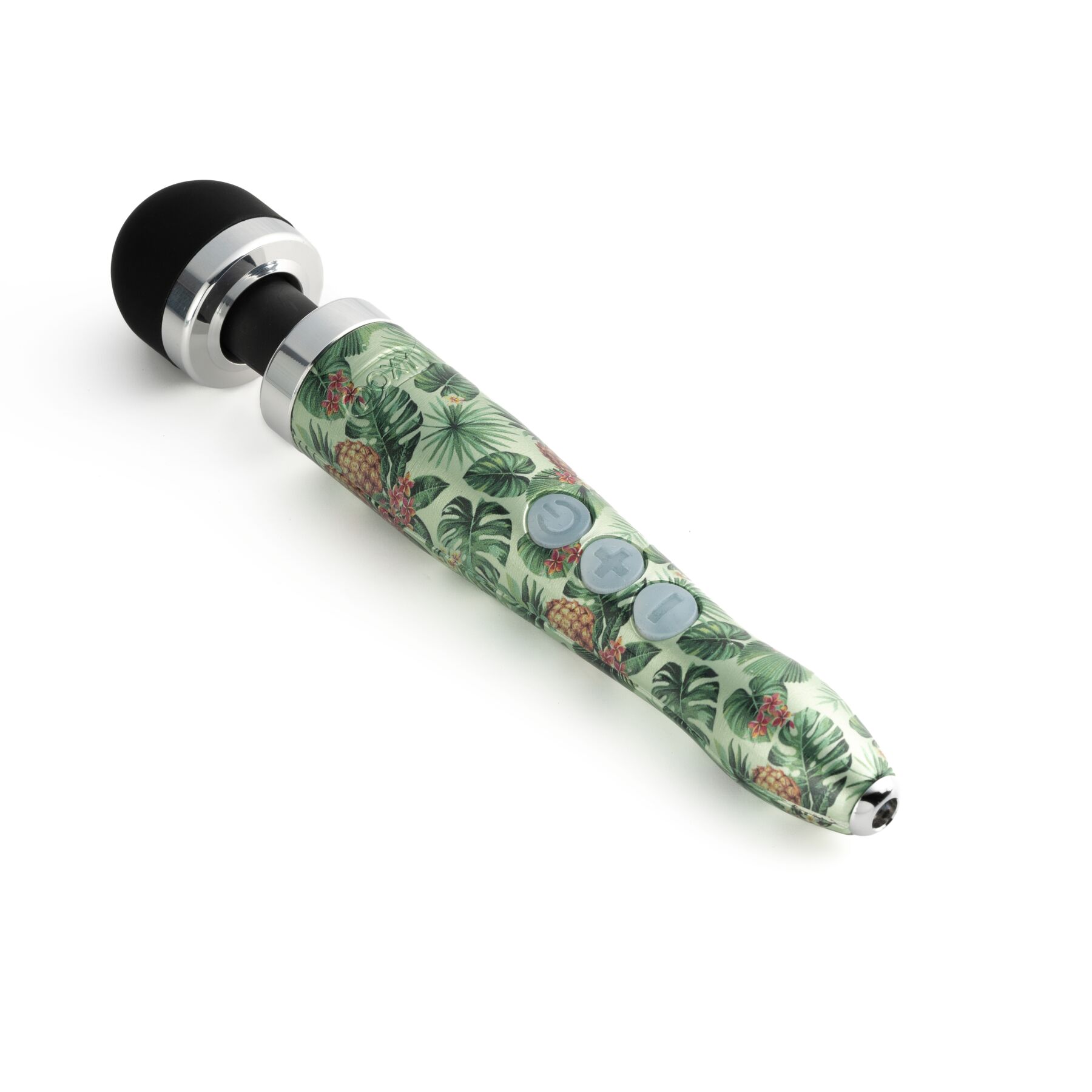 Вібромасажер DOXY Die Cast 3R - PINEAPPLE, дуже потужний, перезаряджуваний, металевий корпус - Зображення 2