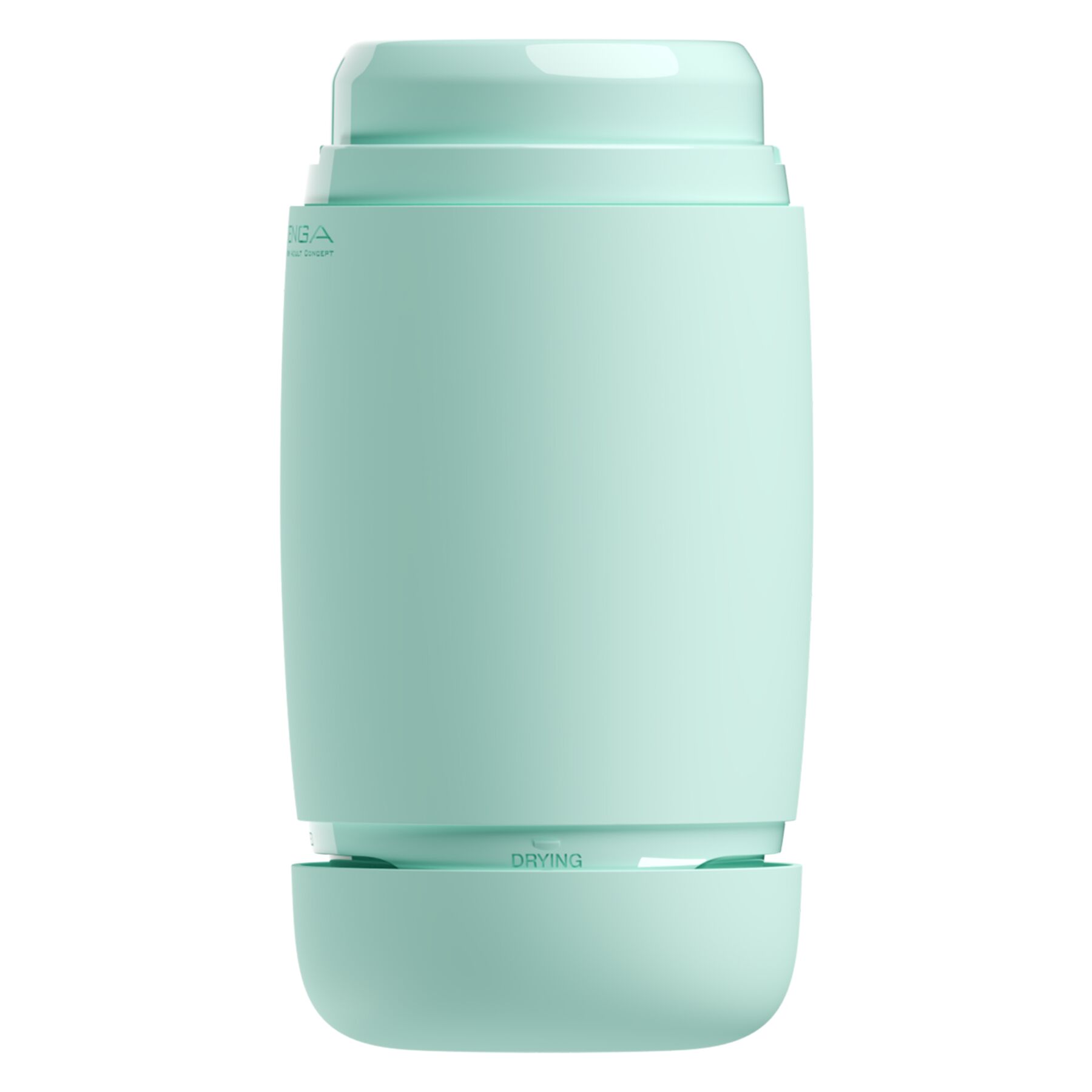 Мастурбатор TENGA PUFFY MINT GREEN, ультрам’який матеріал, багаторазовий, наскрізний - Зображення 2