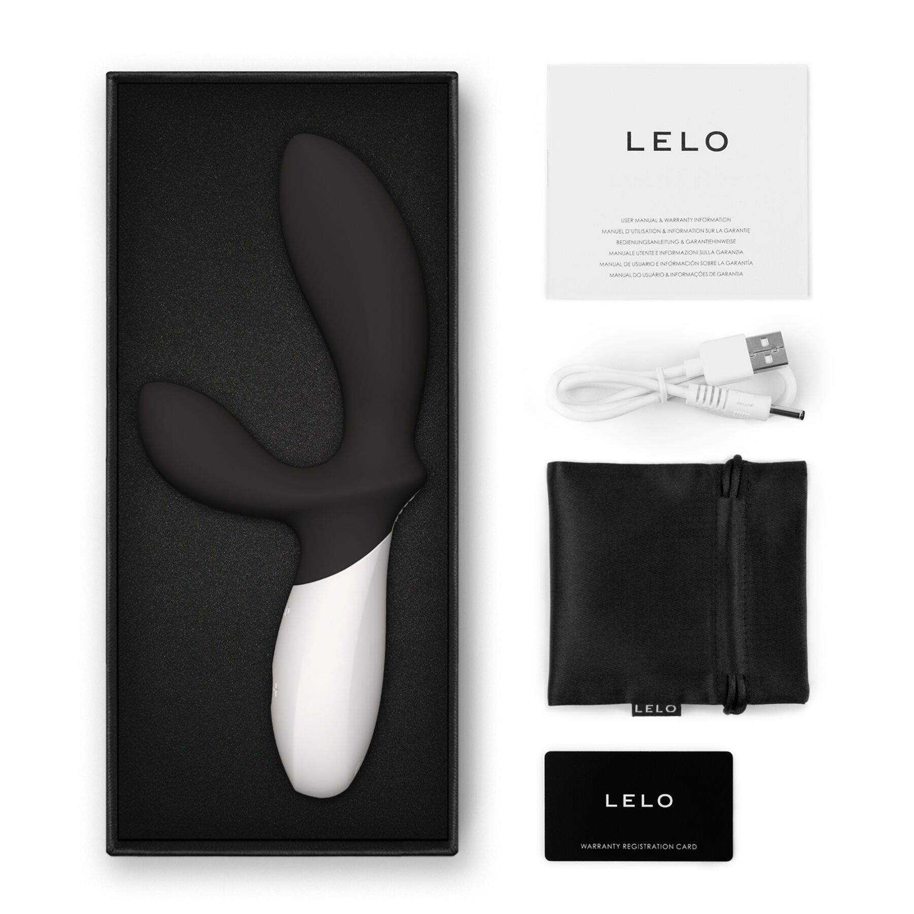 Масажер простати LELO Loki Wave 2 Black, 2 мотори, манливий рух + вібрація - Зображення 3