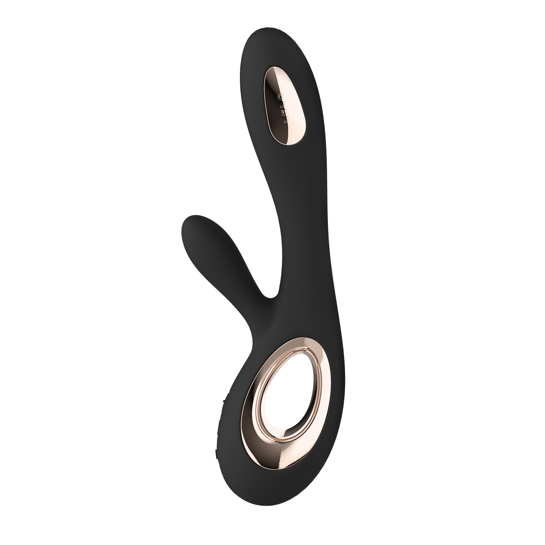 Вібратор-кролик LELO Soraya Wave Black, манливі рухи стовбура - Зображення 3