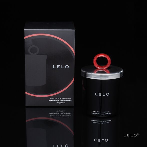 Масажна свічка LELO Massage Candle Black Pepper & Pomegranate, соєвий віск, 36 годин горіння - Зображення 2