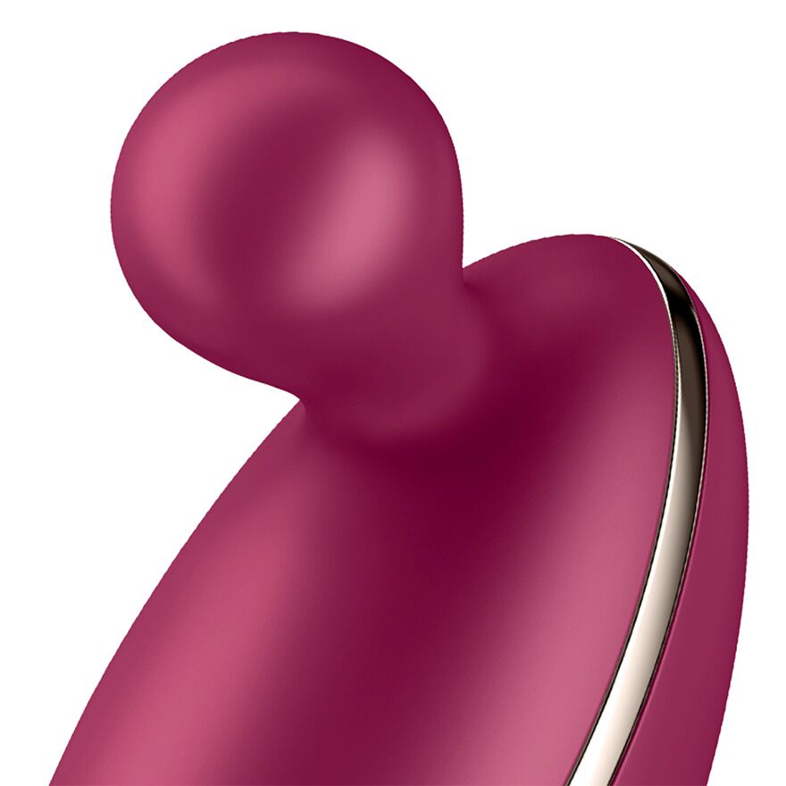Вібратор для зовнішньої стимуляції Satisfyer Spot On 1 Berry, гнучкий відросток - Зображення 4