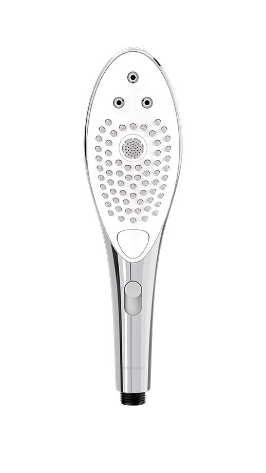 Насадка-стимулятор для душу 2в1 Womanizer Wave Chrome, масажер для інтимних зон - Зображення 2