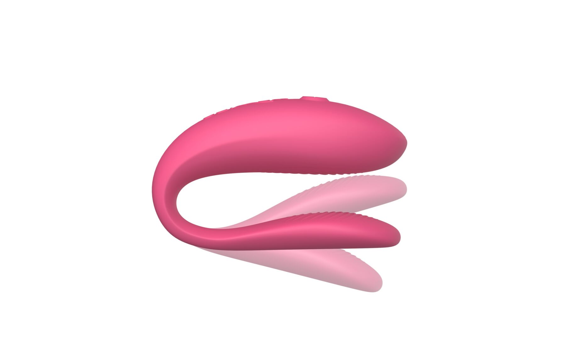 Смарт-вібратор для пар We-Vibe Sync Lite Pink, 10 віброрежимів, можна поєднувати з проникним сексом - Зображення 3