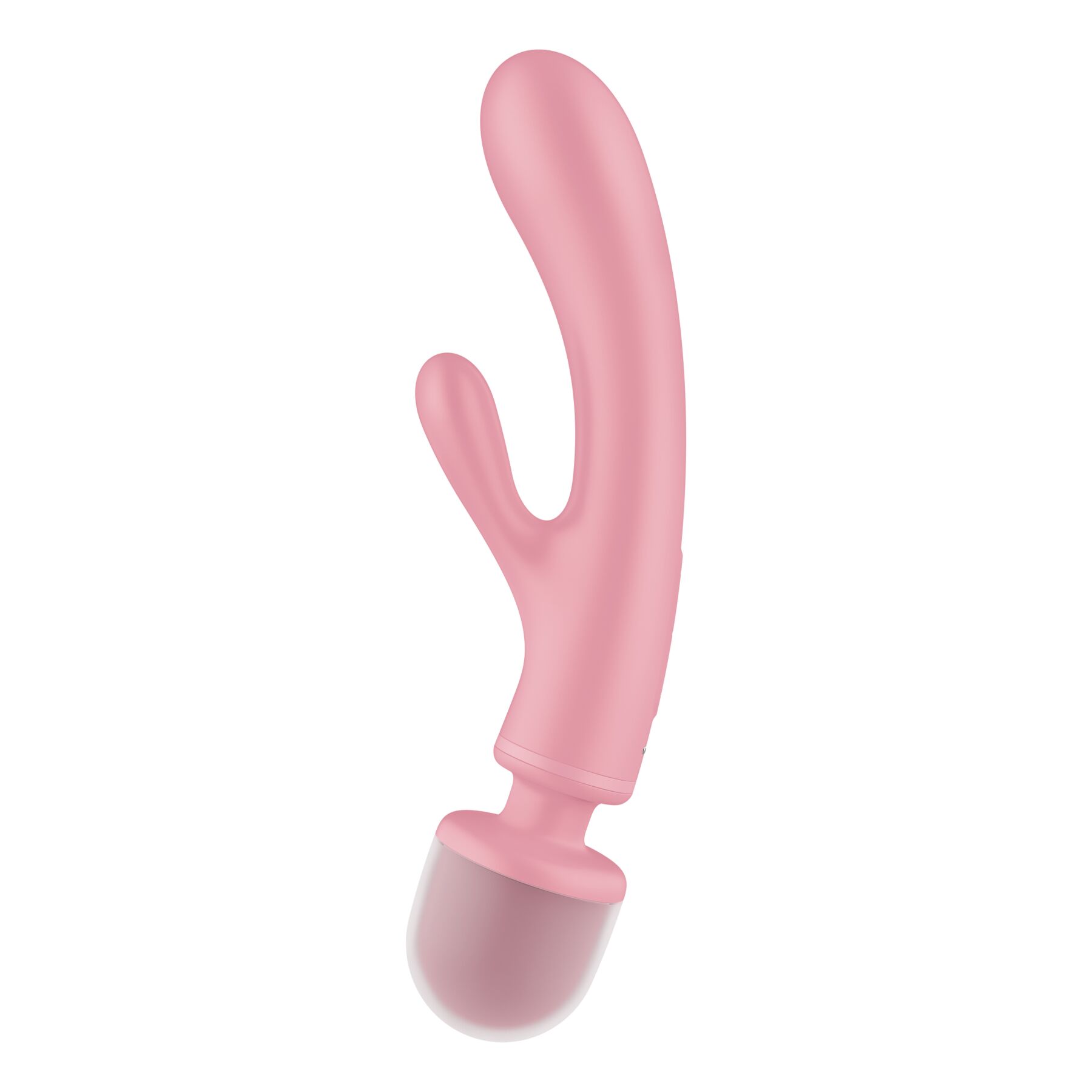 Вібратор-кролик з вібромасажером Satisfyer Triple Lover Pink, 3 мотори - Зображення 2