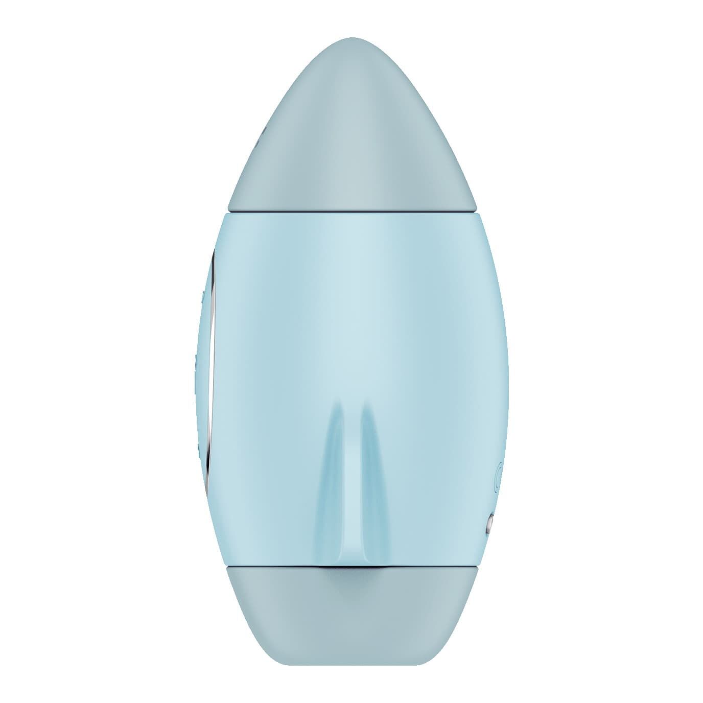 Вакуумний стимулятор з вібрацією Satisfyer Mission Control Blue, 2 незалежні мотори - Зображення 3