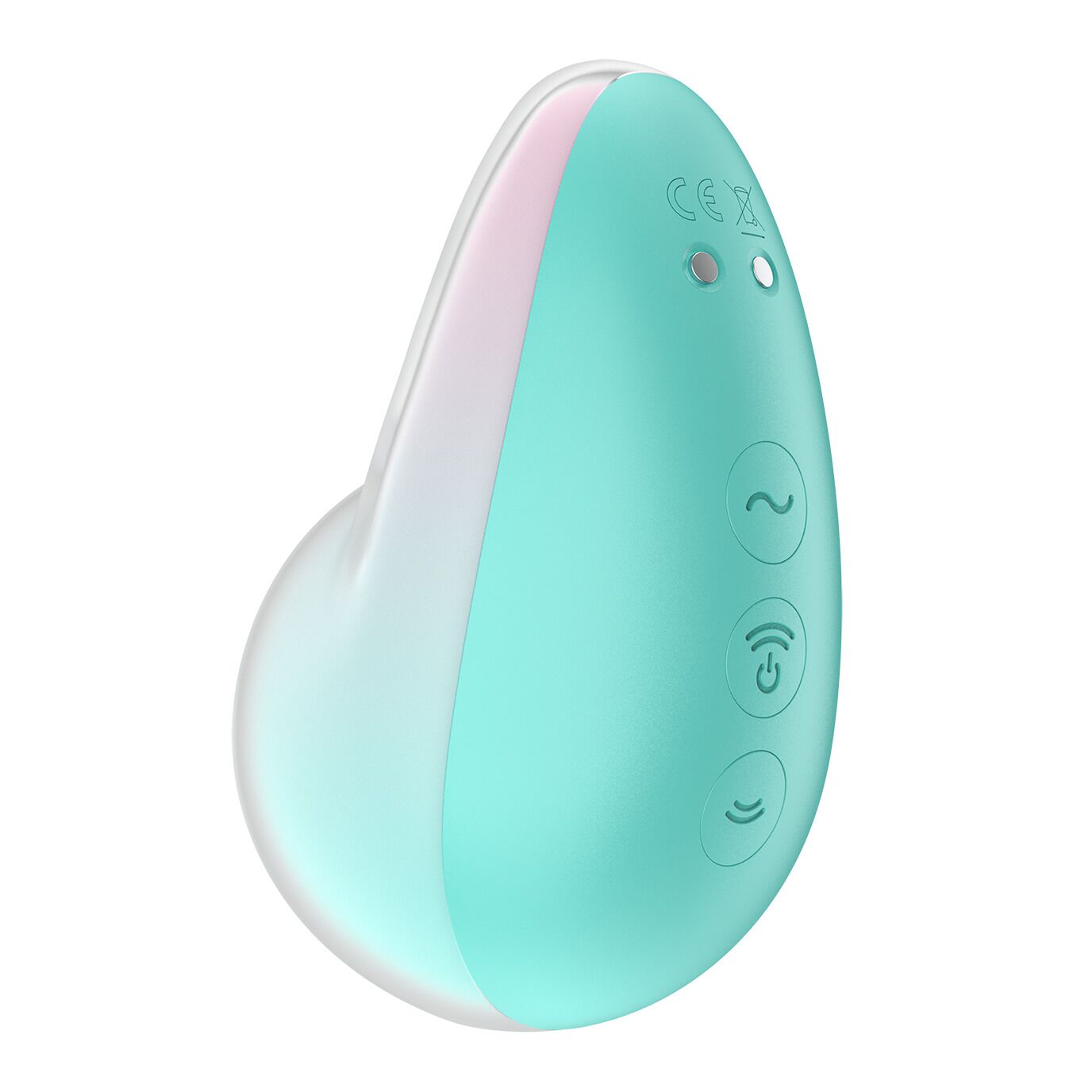 Вакуумний стимулятор з вібрацією Satisfyer Pixie Dust Mint/Pink - Зображення 4