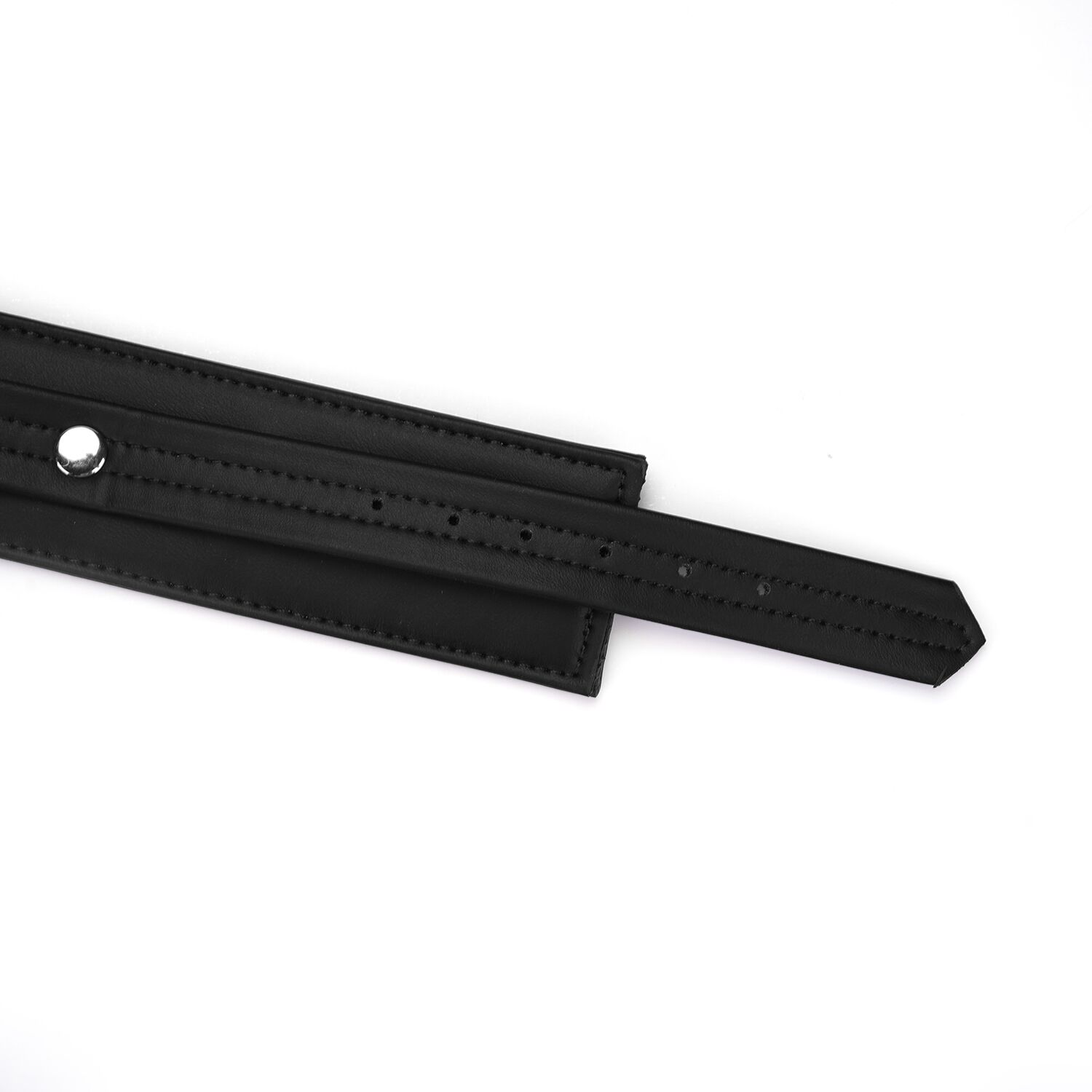 Поножі Liebe Seele Black Organosilicon Anklecuffs, екошкіра - Зображення 4