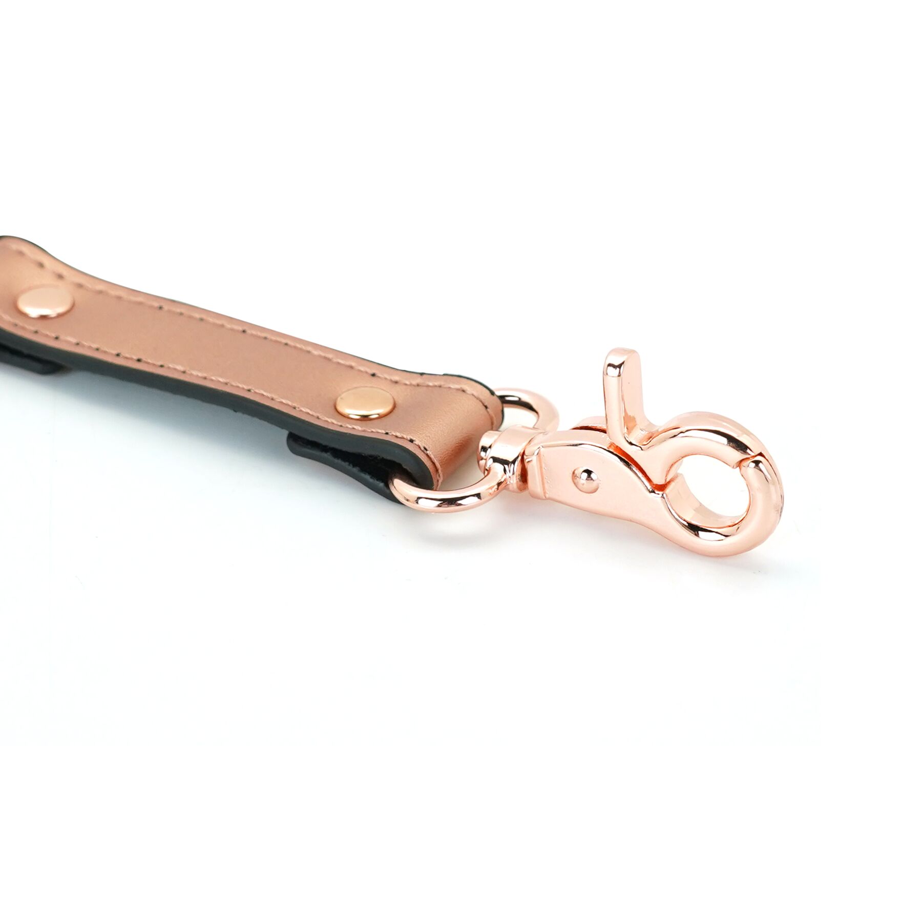 Хрестовина для фіксації Liebe Seele Rose Gold Memory Hog Tie, натуральна шкіра, рожеве золото - Зображення 4