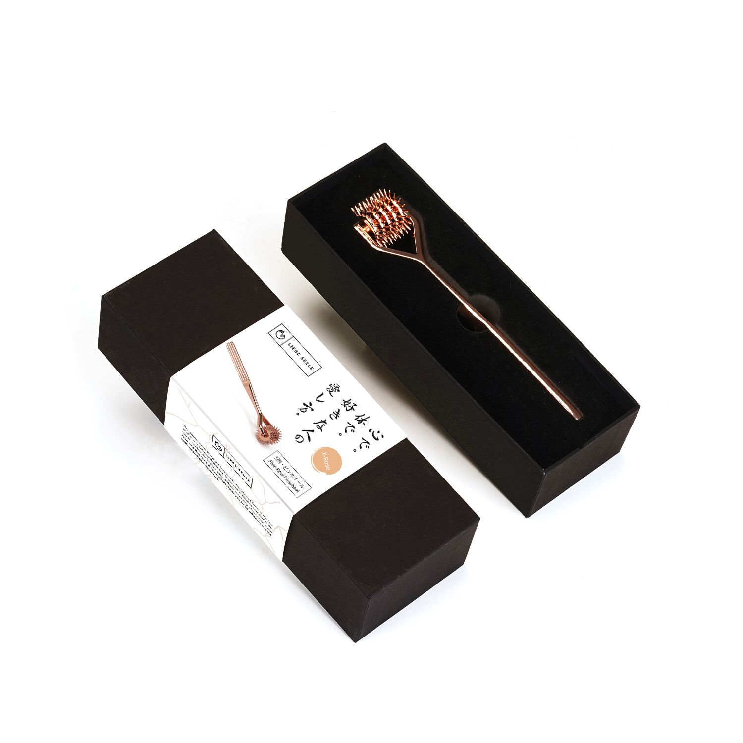 Колесо Вартенберга Liebe Seele Five-Row Wartenberg Pinwheel Rose Gold, 5 рядів - Зображення 2