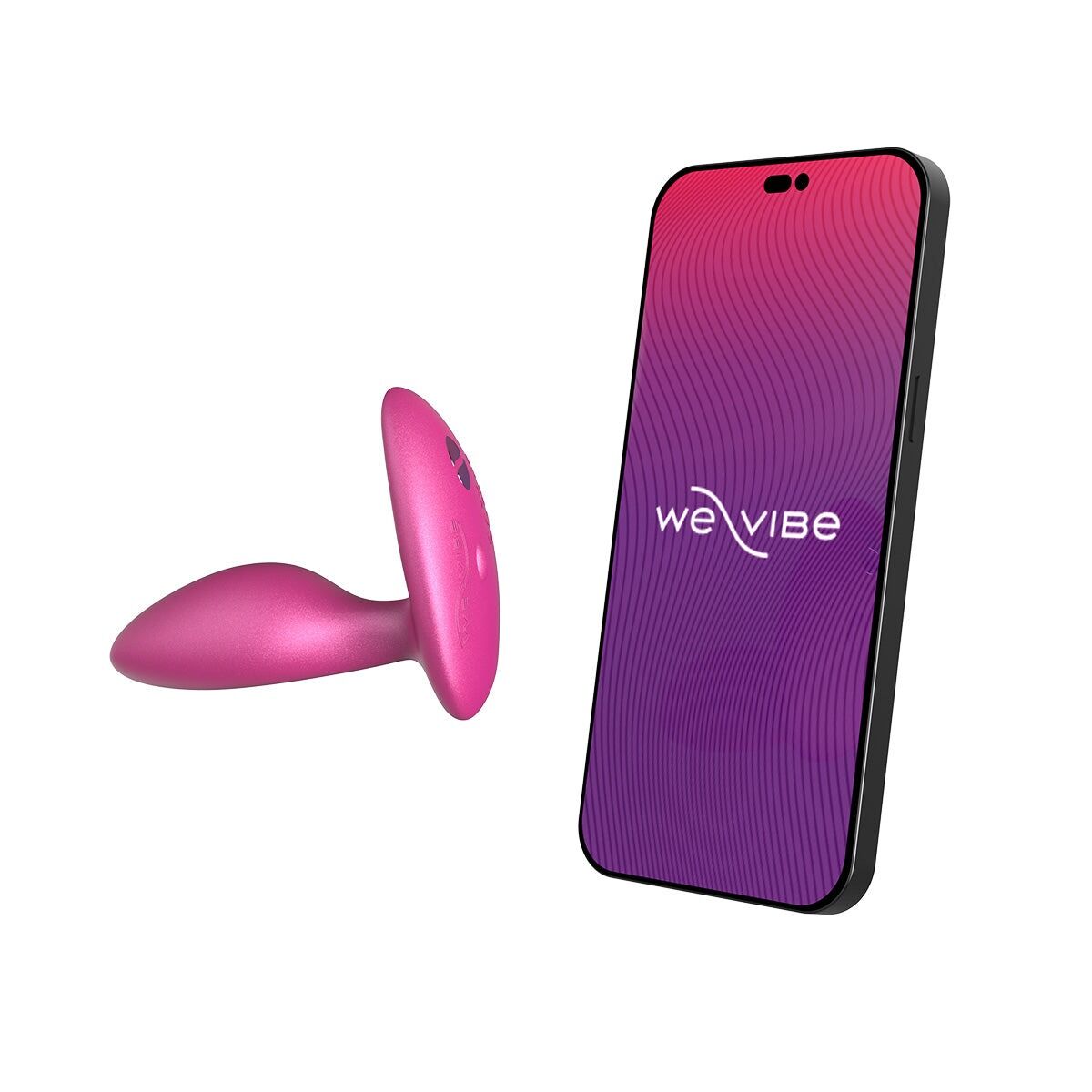 Анальна смарт-вібропробка We-Vibe Ditto+ Cosmic Pink, 10 режимів, пульт ДК - Зображення 4