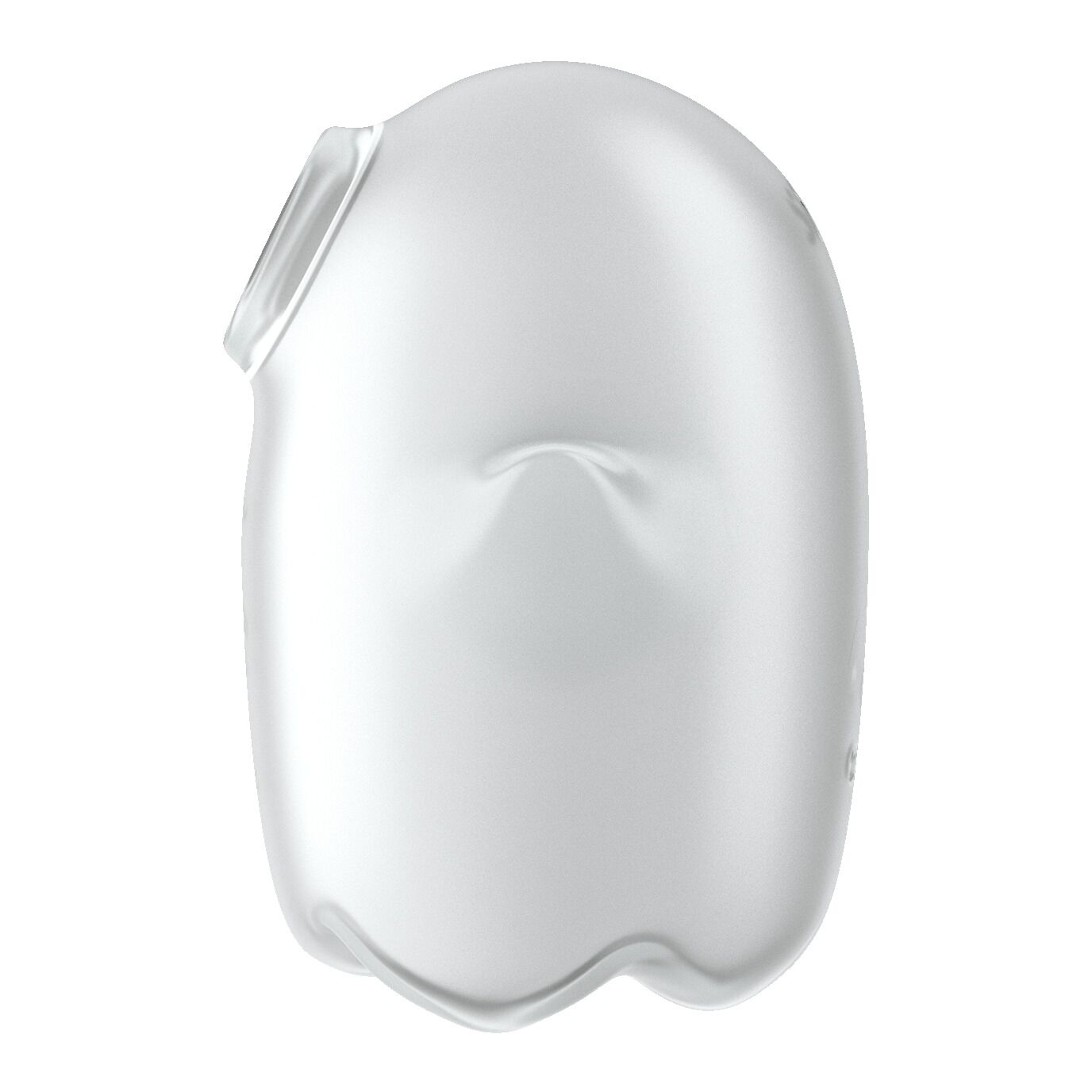 Вакуумний кліторальний стимулятор з вібрацією Satisfyer Glowing Ghost White, світиться в темряві - Зображення 3