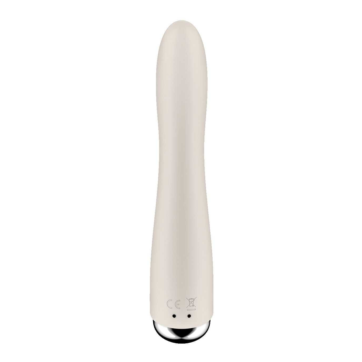 Вібратор точки G з обертанням Satisfyer Spinning Vibe 1 Beige, 2 мотори - Зображення 4