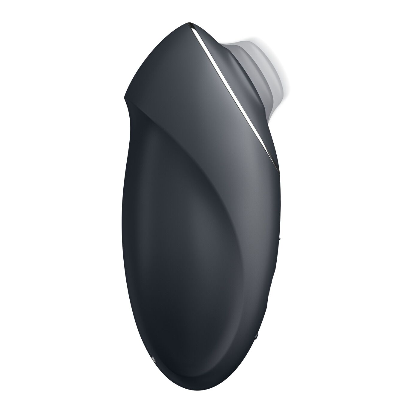 Вібростимулятор-пульсатор Satisfyer Tap & Climax 1 Grey, ефект постукування пальцем, 2 мотори - Зображення 2