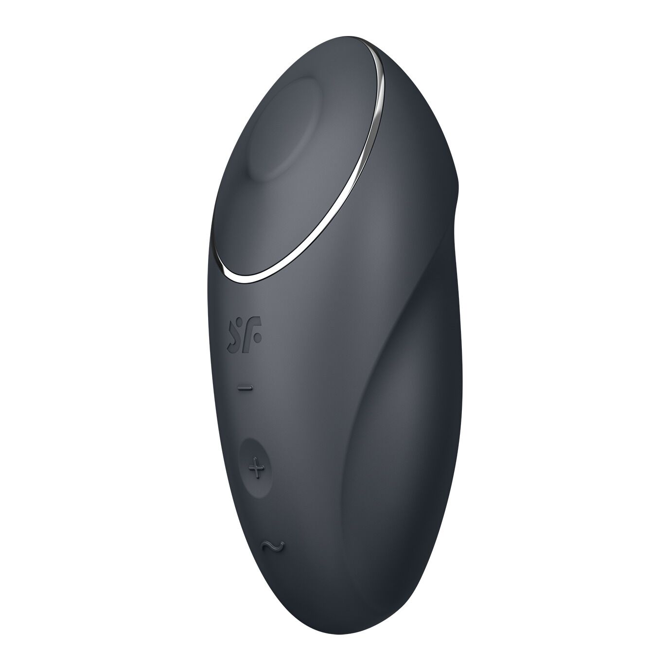 Вібростимулятор-пульсатор Satisfyer Tap & Climax 1 Grey, ефект постукування пальцем, 2 мотори - Зображення 4