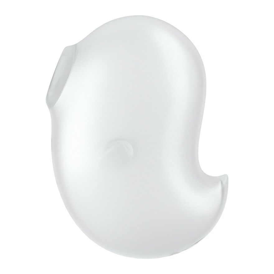 Вакуумний кліторальний стимулятор з вібрацією Satisfyer Cutie Ghost White - Зображення 2