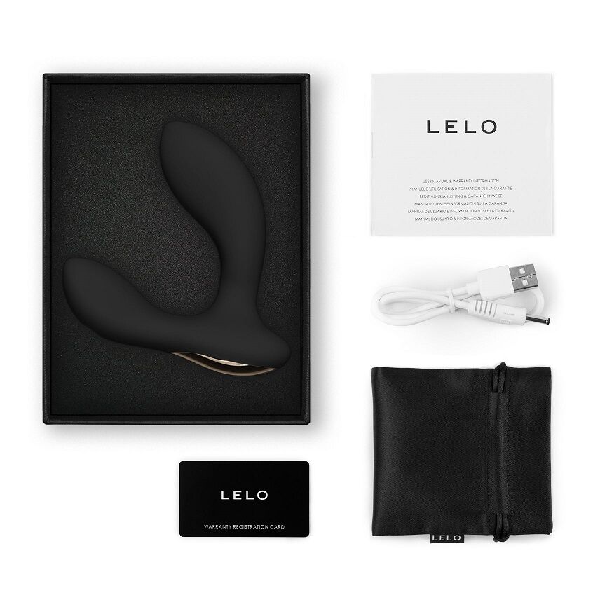 Смарт-масажер простати LELO Hugo 2 Black, 2 мотори, підвищена потужність - Зображення 3