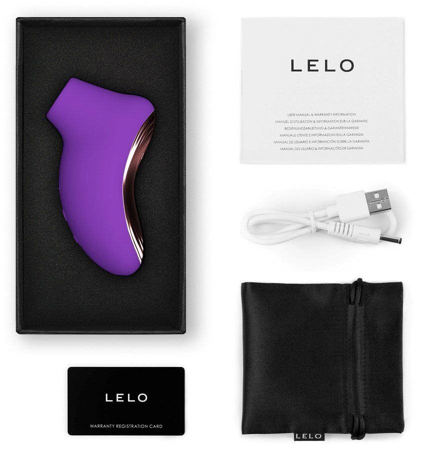 Звуковий стимулятор клітора LELO SONA 2 Travel Purple, тревел-версія, 12 режимів - Зображення 3