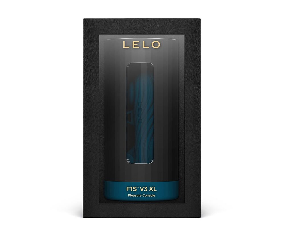 Смарт-мастурбатор LELO F1S V3 XL Teal, збільшений, 2 мотори, 8 режимів, стимуляція звуковими хвилями - Зображення 4