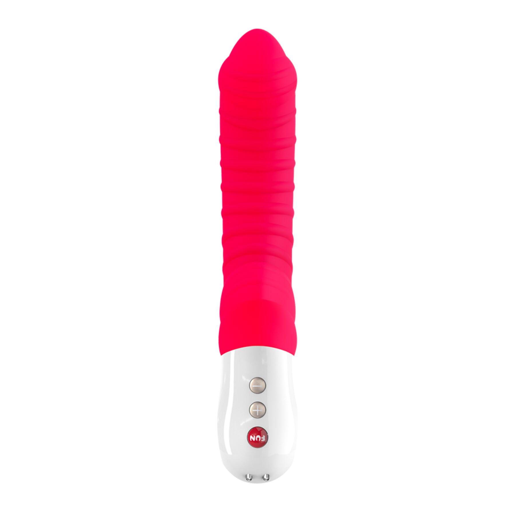 Вібратор для точки G Fun Factory TIGER india red, ребристий, підходить для анальної стимуляції - Зображення 2