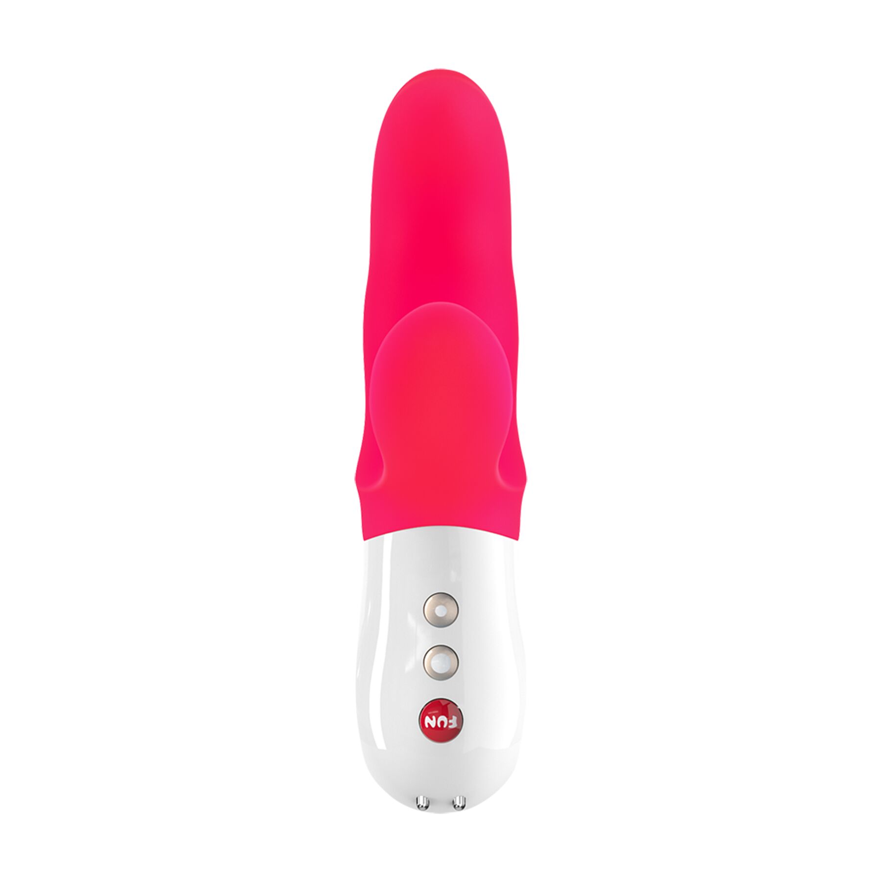 Вібратор-кролик Fun Factory MISS BI pink/white, 2 незалежні мотори, діаметр 4,2 см - Зображення 3