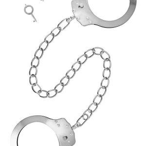Металеві поножі Fetish Tentation Adjustable metal ankle cuffs