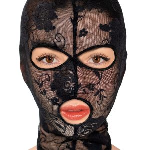Капюшон Fetish Tentation Patterned Fishnet Hood, ажурна сітка