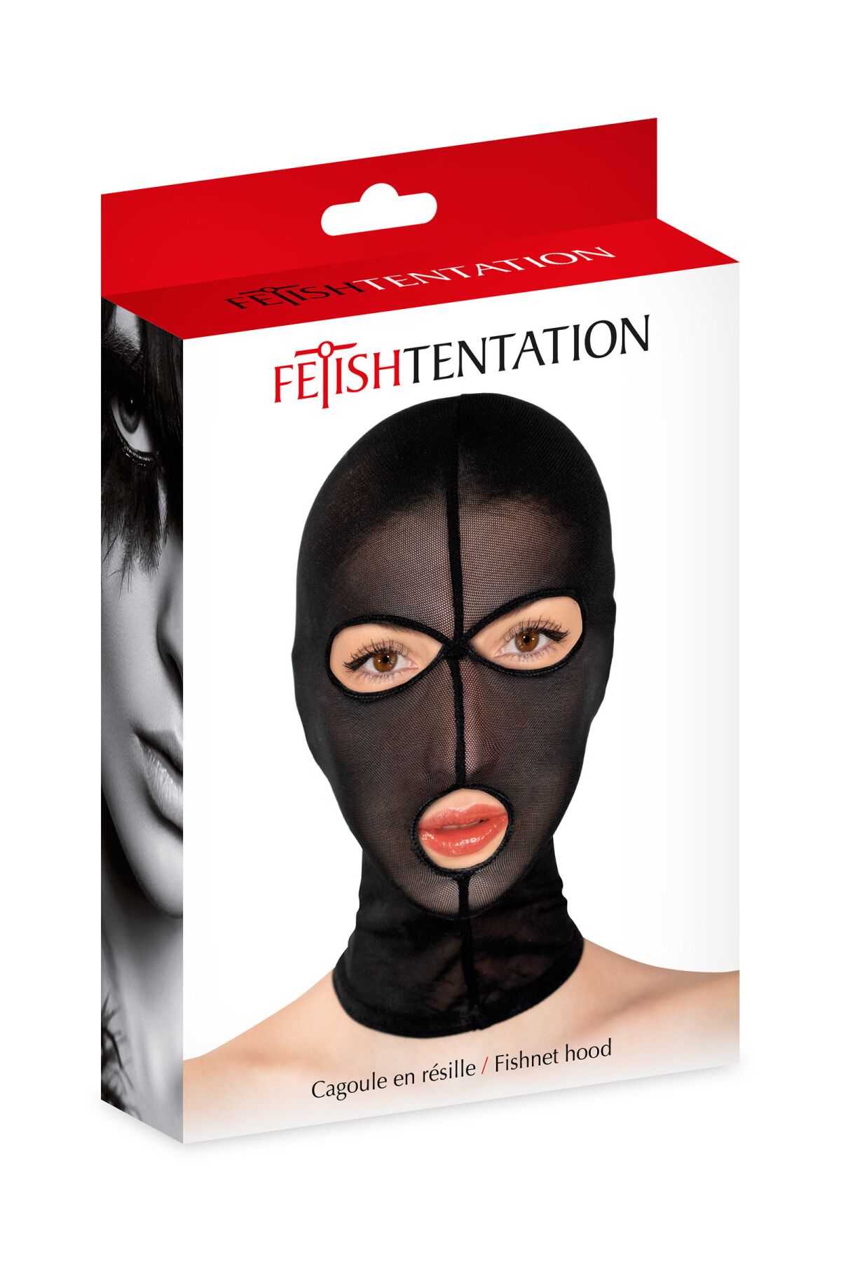 Капюшон Fetish Tentation Feshnet Hood, напівпрозора сітка - Зображення 2