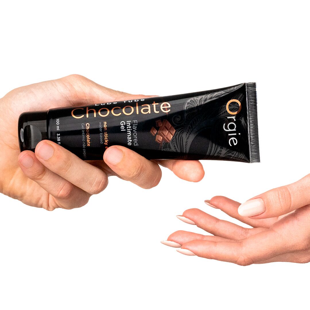 Лубрикант на водній основі Orgie Lube Tube Chocolate, 100 мл, зі смаком та ароматом шоколаду - Зображення 2
