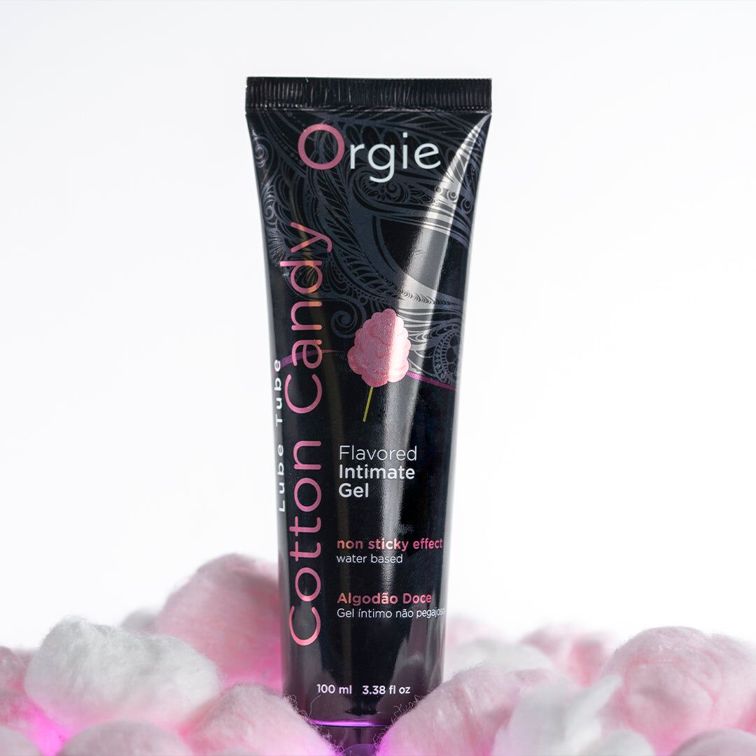 Лубрикант на водній основі Orgie Lube Tube Cotton Candy, 100 мл, зі смаком та ароматом солодкої вати - Зображення 4
