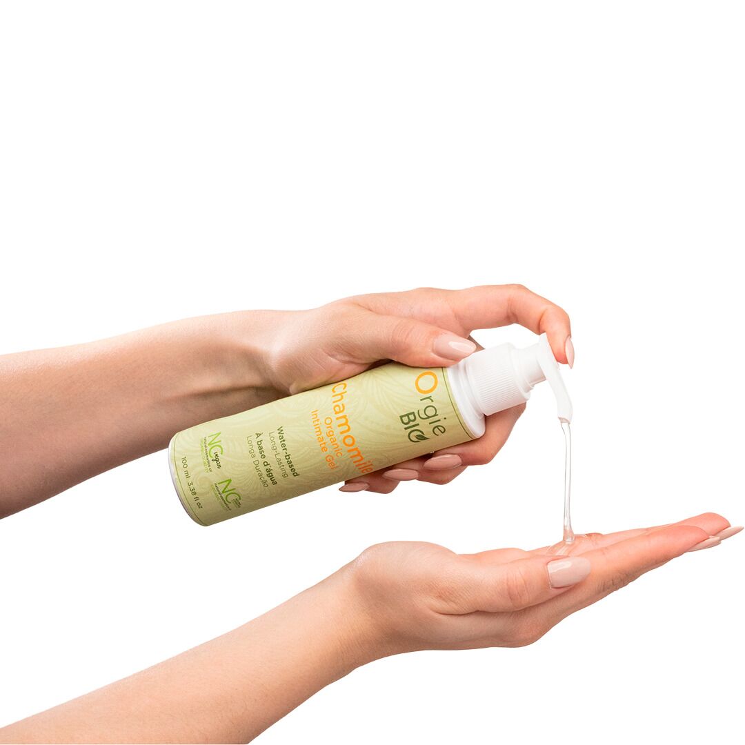 Лубрикант на водній основі Orgie – Bio Chamomile Organic Intimate Gel (100 мл), екстракт ромашки - Зображення 2
