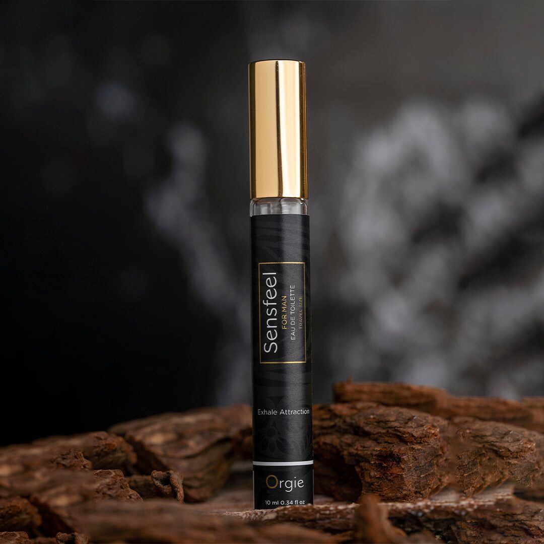 Чоловічі парфуми з феромонами Orgie – Sensfeel for Man Travel Size (10 мл), цитрусово-деревний аромат - Зображення 4