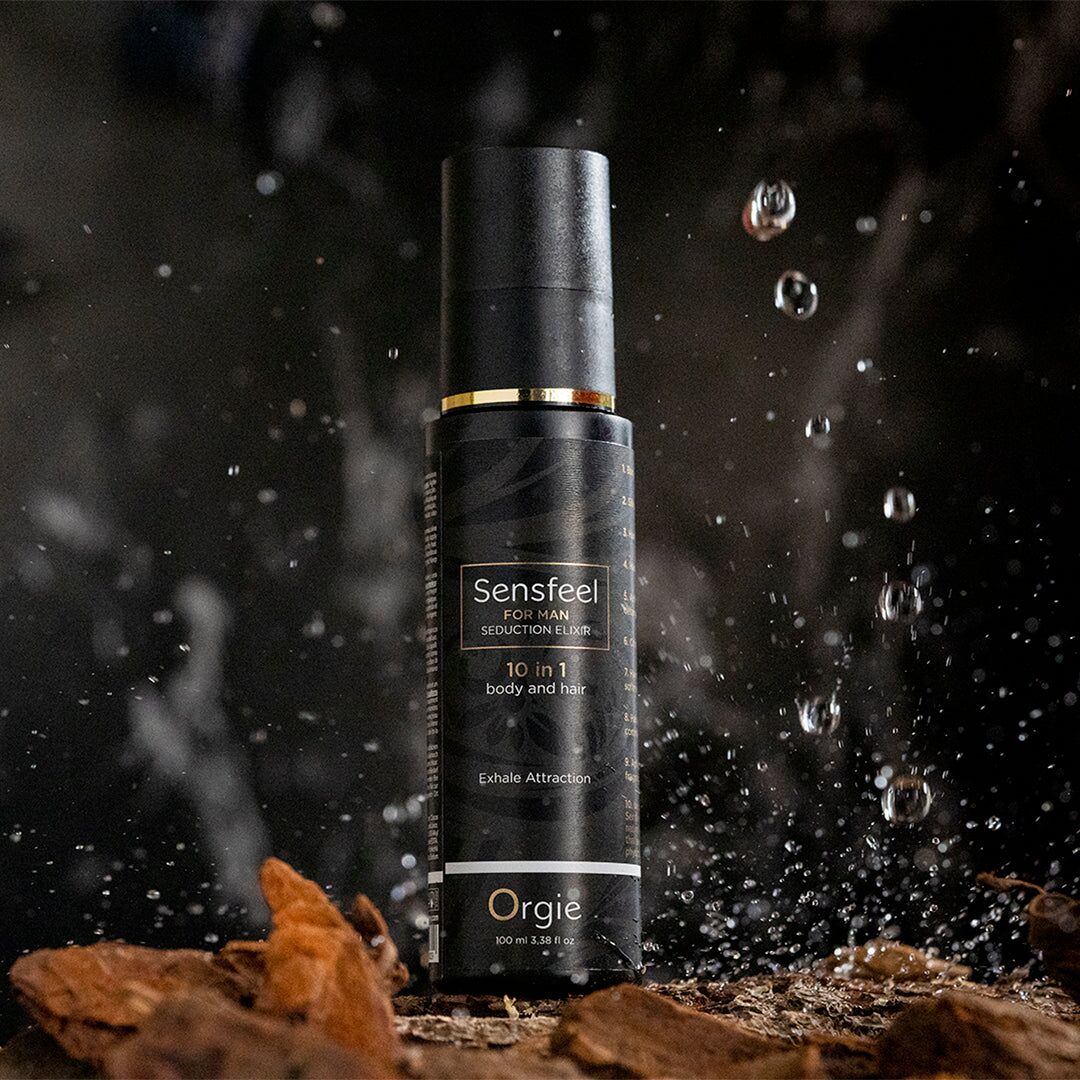 Лосьйон з феромонами для тіла та волосся Orgie – Sensfeel Seduction Elixir 10 in 1 for Man (100 мл) - Зображення 4