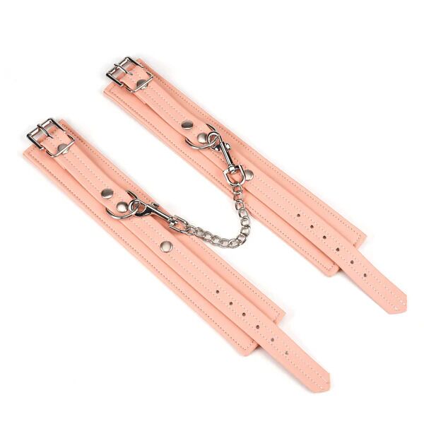 Поножі Liebe Seele Dark Candy Pink Ankle Cuffs, знімний ланцюжок - Зображення 3