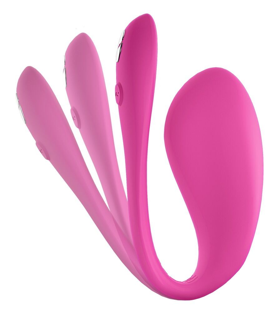 Смарт-віброяйце We-Vibe Jive 2 Electric Pink, пульт ДК, до 4 годин роботи - Зображення 2