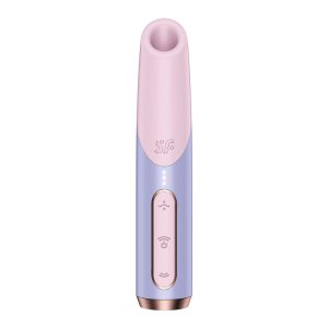 Вакуумний стимулятор Satisfyer Bold Kiss Violet, магнітна технологія 3D Air Pulse, 30 режимів роботи