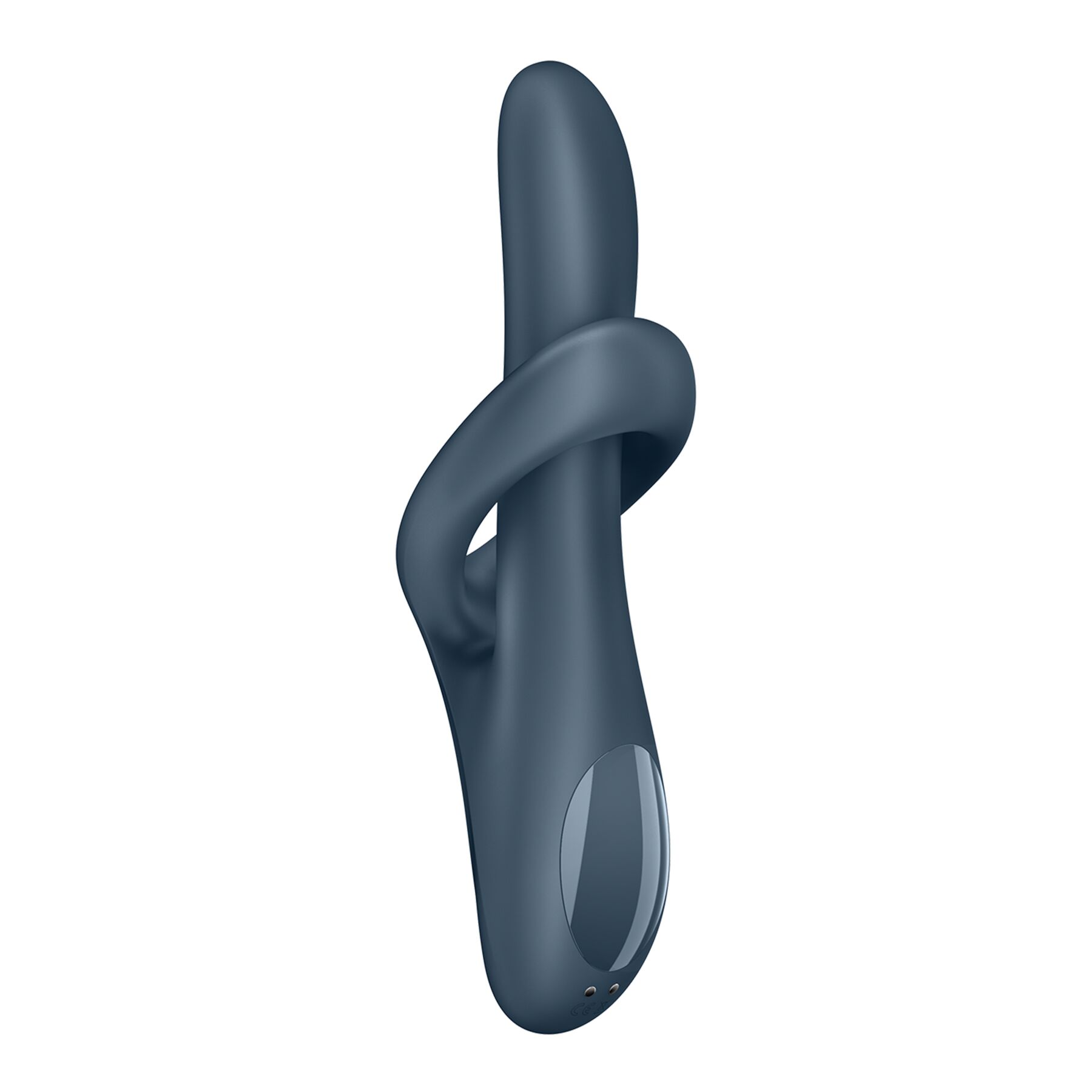 Вібратор з ротацією Satisfyer Heat Flex 4 Grey, підігрів до 39°C - Зображення 3