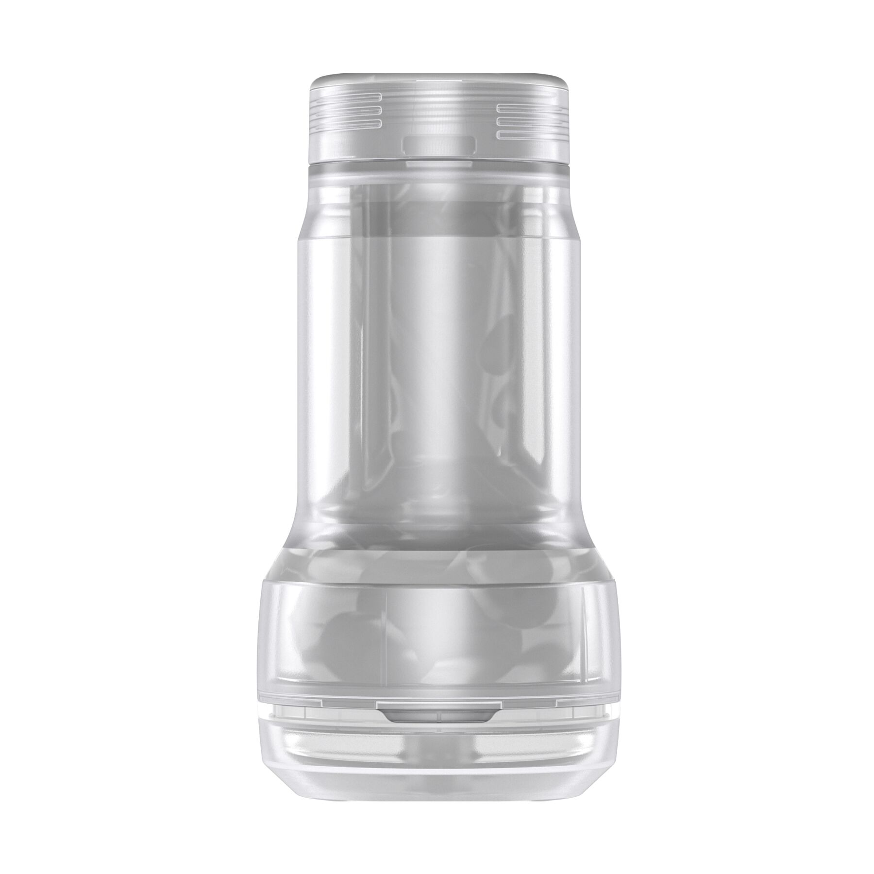 Мастурбатор Kiiroo Feel Pocket Crystal, сумісний з інтерактивною насадкою PowerBlow - Зображення 4