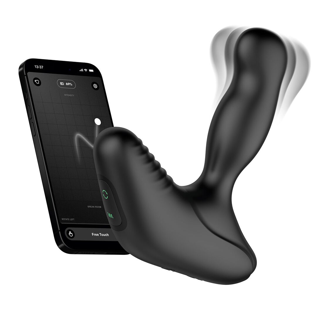 Смарт-масажер простати Nexus Revo Stealth with APP, вібрація+ротація, пульт ДУ, до 10 годин роботи - Зображення 2