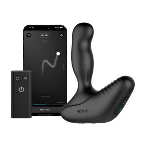 Смарт-масажер простати Nexus Revo Stealth with APP, вібрація+ротація, пульт ДУ, до 10 годин роботи