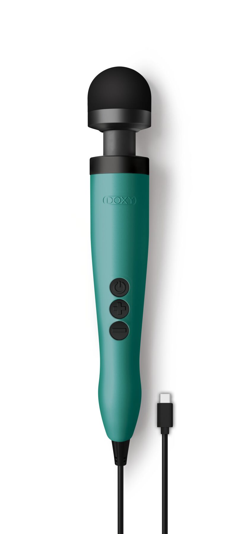 Вібромасажер DOXY3 USB-C Massager TURQUOISE, кабель USB-C, регульована інтенсивність, компактний - Зображення 4