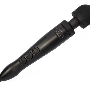 Вібромасажер DOXY Die Cast 3 Matt Black, дуже потужний, живлення 220В, металевий корпус