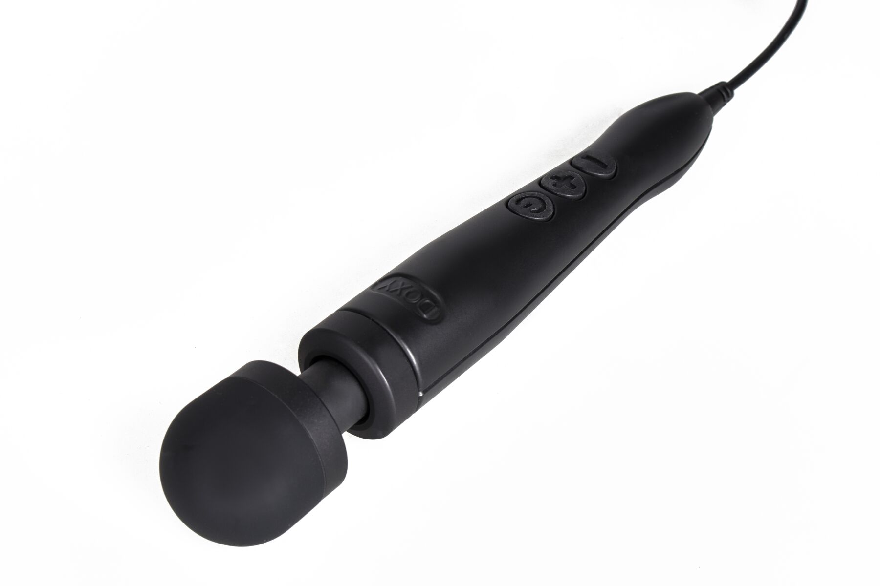 Вібромасажер DOXY Die Cast 3 Matt Black, дуже потужний, живлення 220В, металевий корпус - Зображення 3