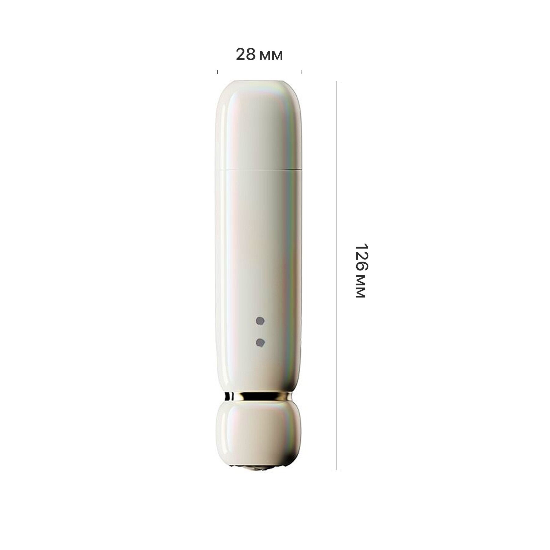 Вакуумний кліторальний стимулятор Zalo Lia Floral White, 3 насадки, 3 режими, різна інтенсивність - Зображення 2