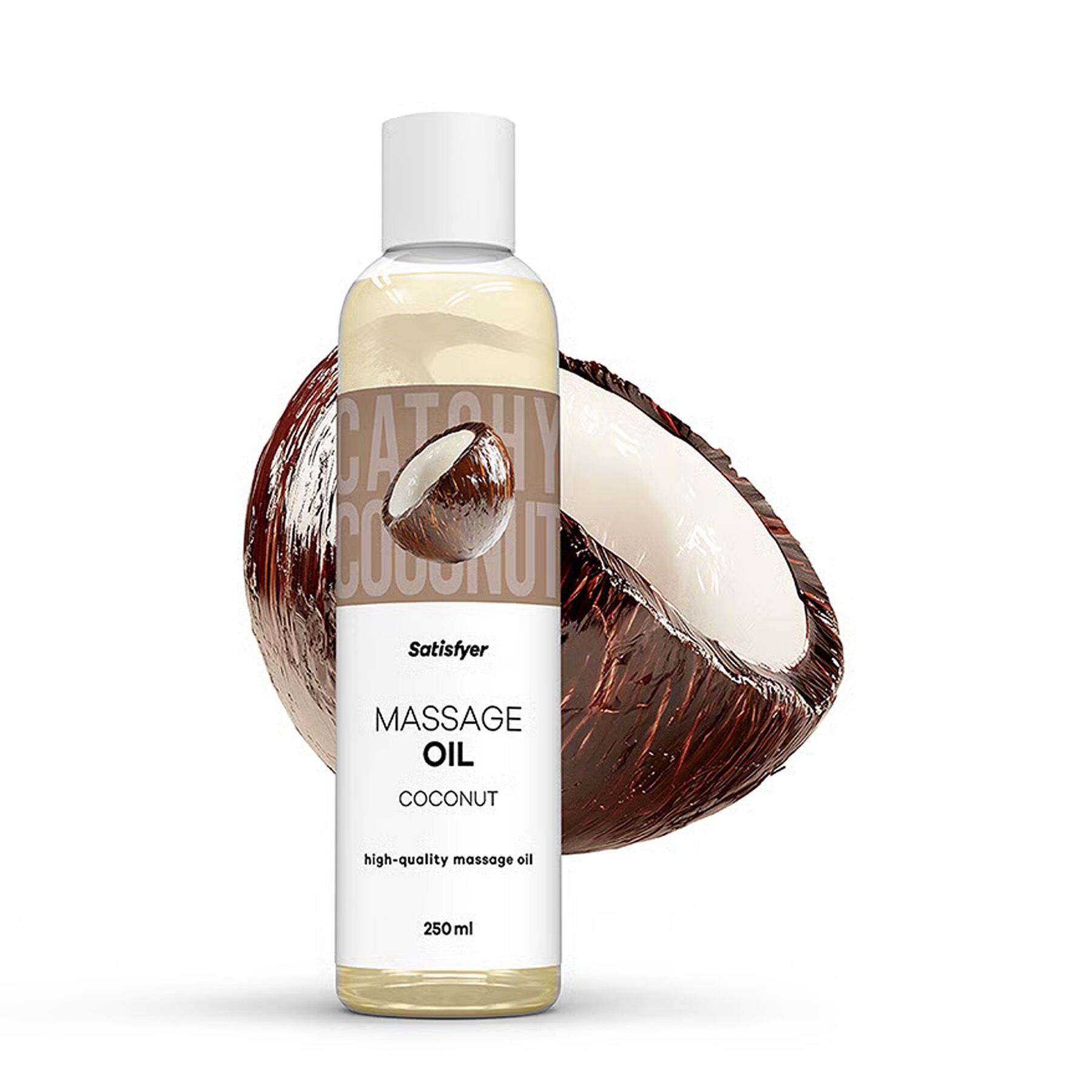 Масажна олія Satisfyer Massage Oil Coconut 250 мл - Зображення 2