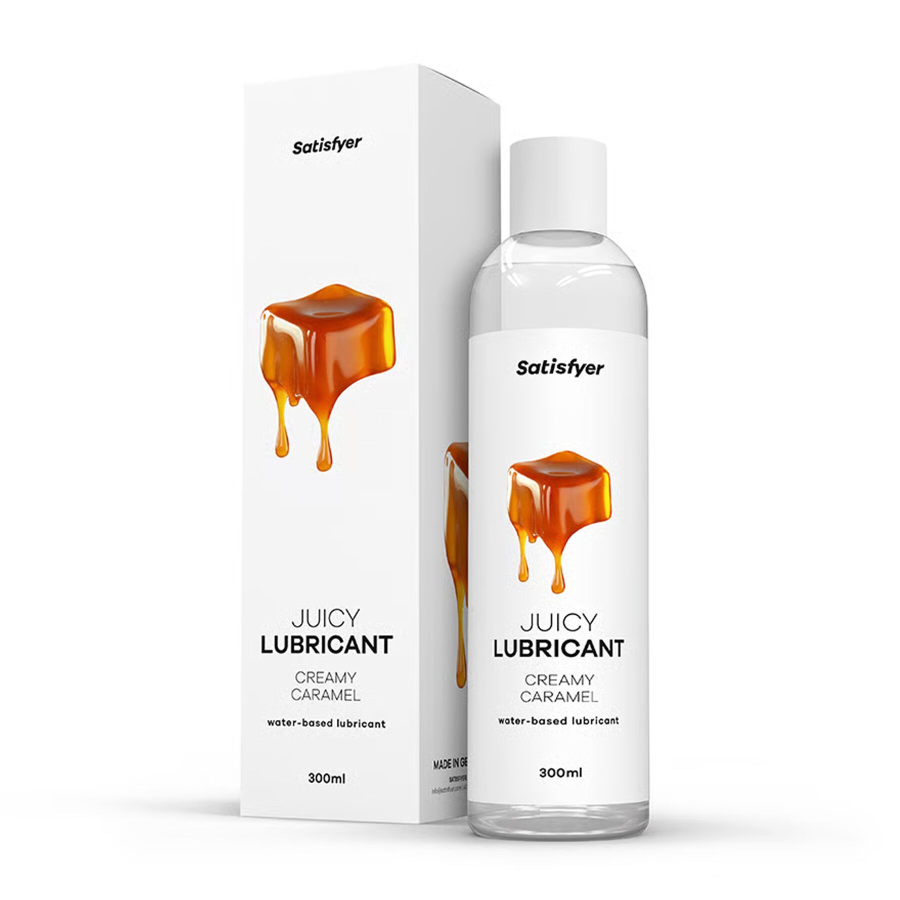 Лубрикант на водній основі Satisfyer Juicy Lubricant Creamy Caramel water based 300 мл