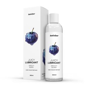 Лубрикант на водній основі Satisfyer Juicy Lubricant Breezy Berry water based 300 мл
