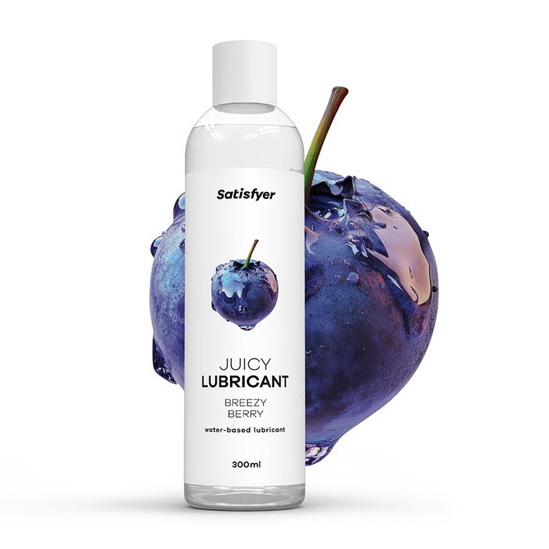 Лубрикант на водній основі Satisfyer Juicy Lubricant Breezy Berry water based 300 мл - Зображення 2