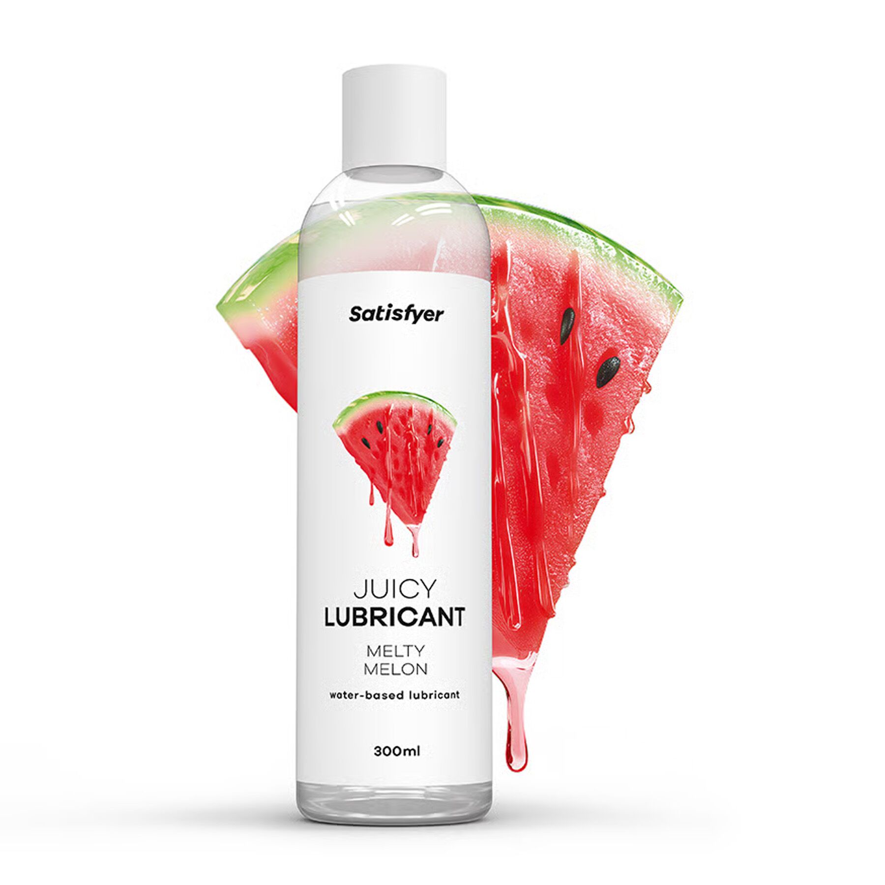 Лубрикант на водній основі Satisfyer Juicy Lubricant Melty Melon water based 300 мл - Зображення 2