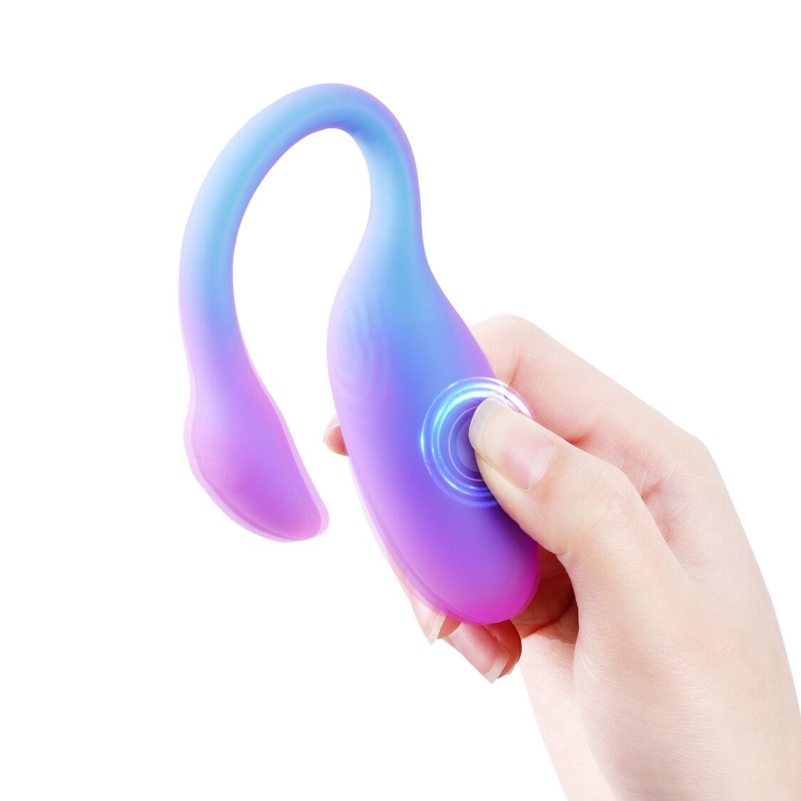 Смарт-віброяйце Magic Motion Flamingo Max Blue 2 в 1: віброяйце та тренажер Кегеля, 10 режимів - Зображення 3
